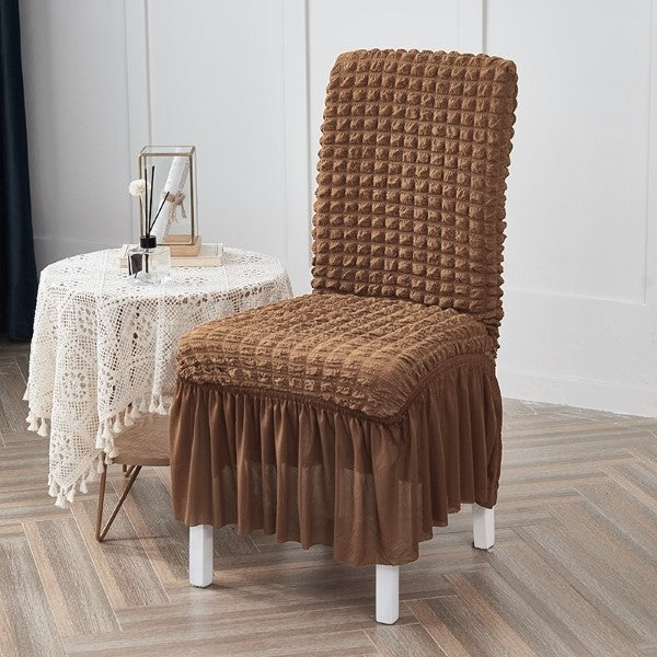 Turkish Style Chair Cover-Light Brown