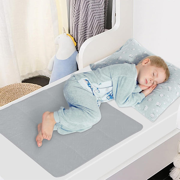 100% Waterproof Under Pad For Kids And Adults In Grey Color