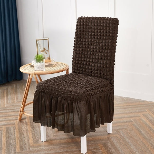 Turkish Style Chair Cover-Coffee