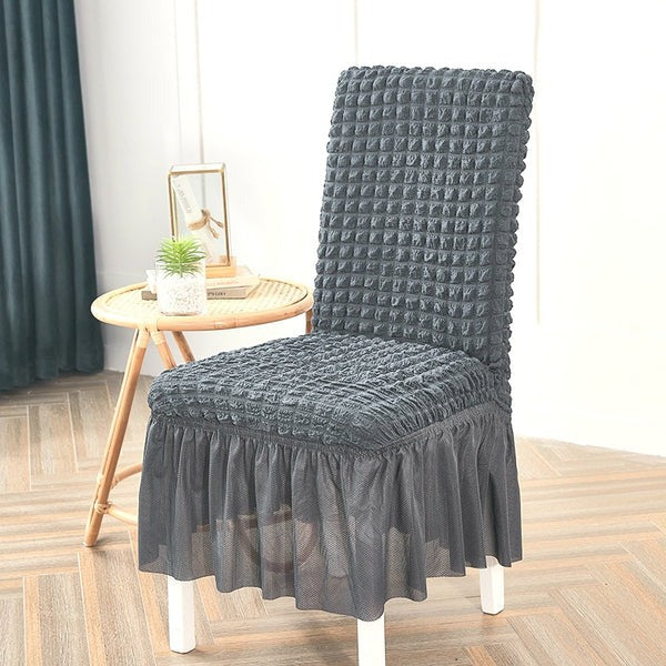 Turkish Style Chair Cover-Grey