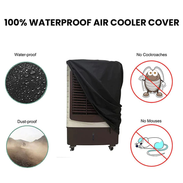 100% Waterproof & Dust Proof Air Cooler Cover-Poly Cotton