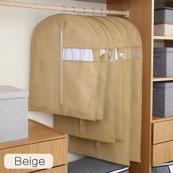 Beige- Dust-proof Clothes / Bridal Wedding Dresses Storage Bag