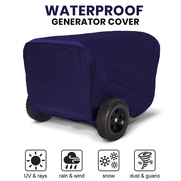 Poly Cotton Waterproof & Dustproof Generator Cover- 3 Colors